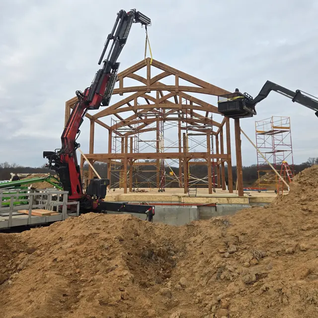 New Building Construction in Scheller, IL